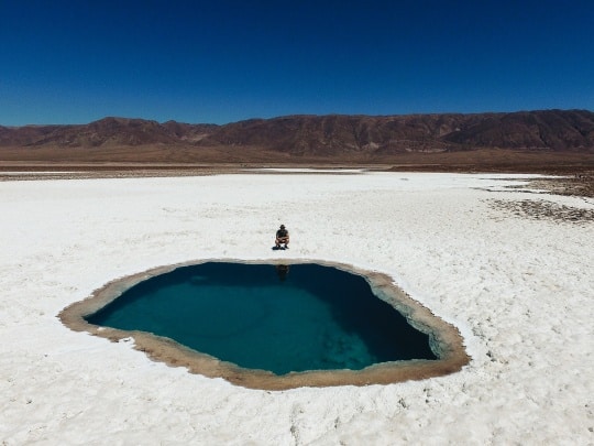 Story of Prophet ismail, frozen lake