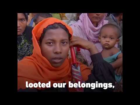 Rohingya Muslims are suffering under the Myanmar government