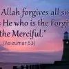 Allah forgive all sins, verse, beacon of light
