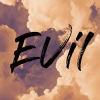 Evil with a cloud bg. The problem of evil.