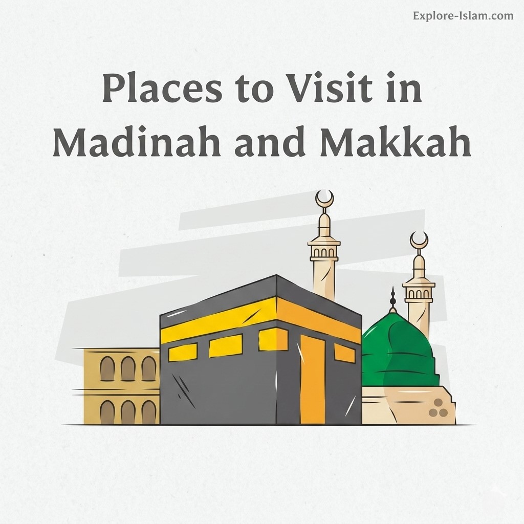 places to visit in madinah and Makkah