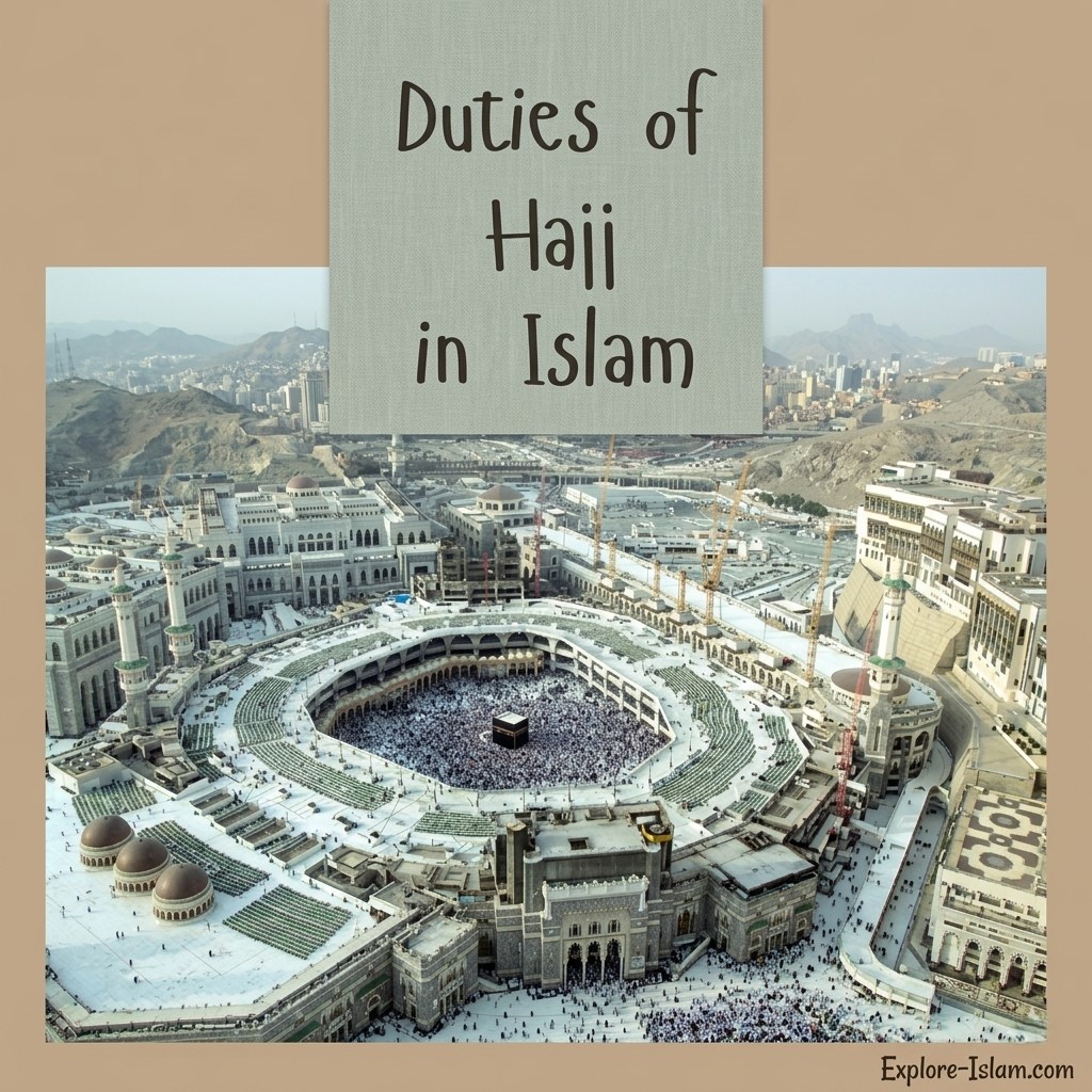 Duties of Hajj in Islam