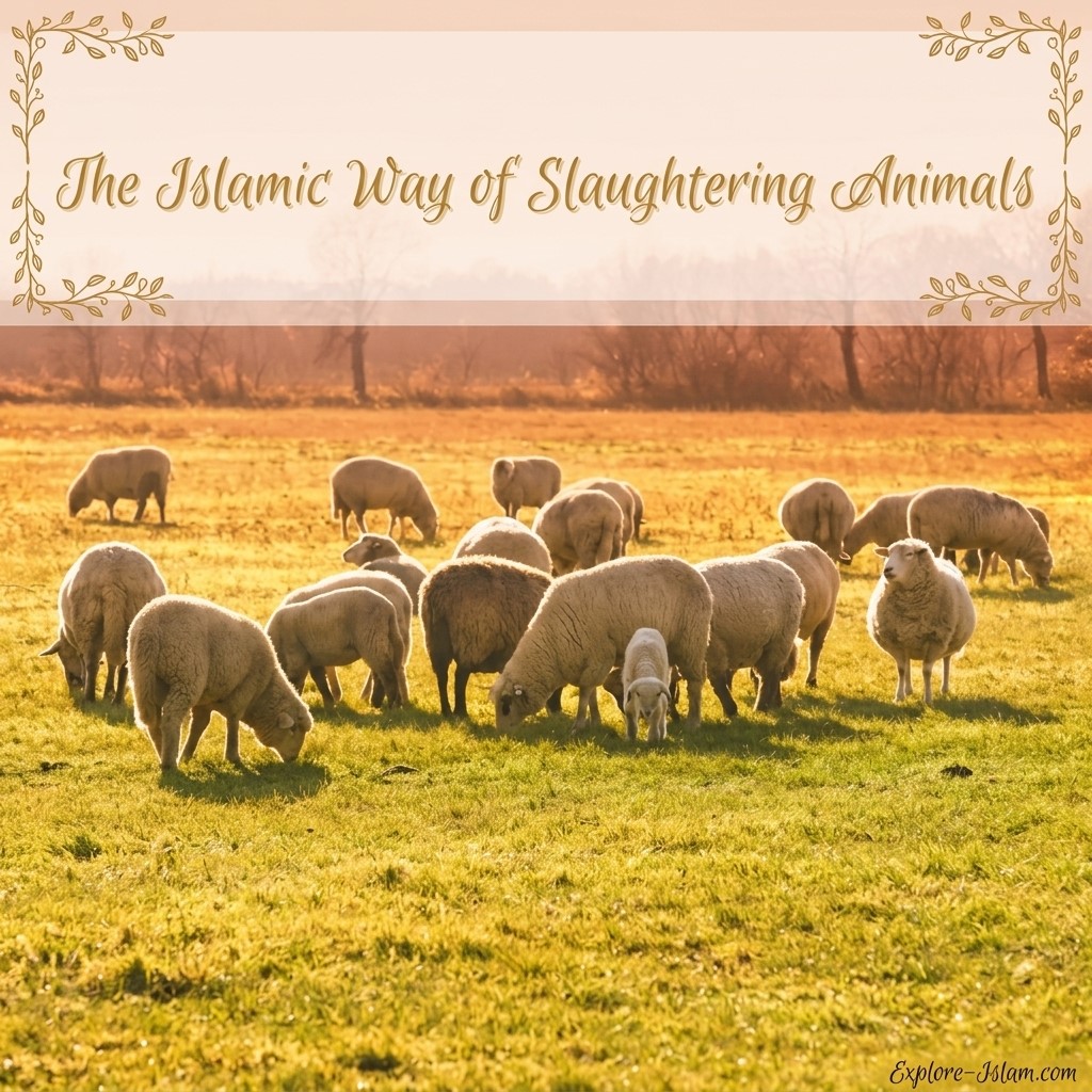the islamic way of slaughtering animals