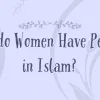 why do women have periods in islam