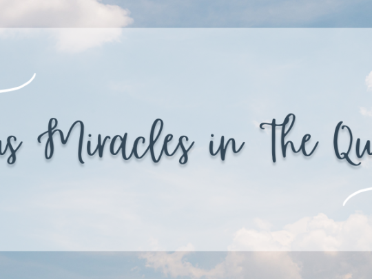 jesus miracles in the quran