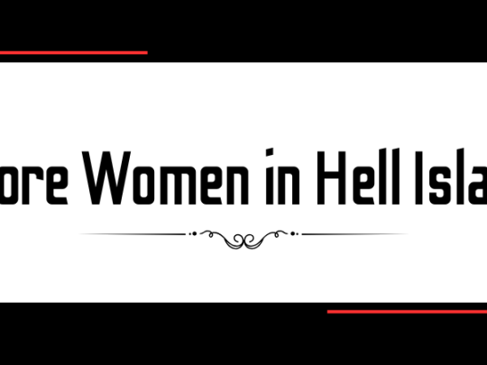 more women in hell islam