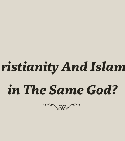 does christianity and islam believe in the same god