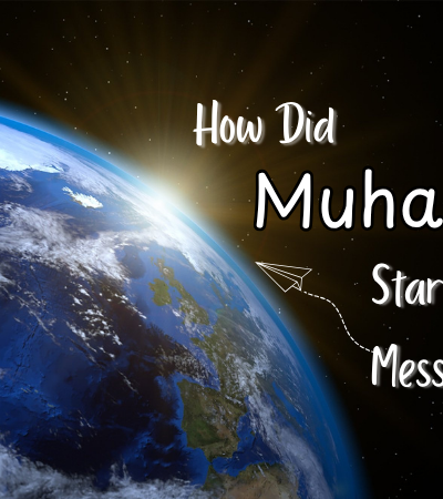 How did muhammad start spreading his message about islam?