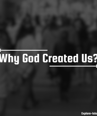 why God created us?