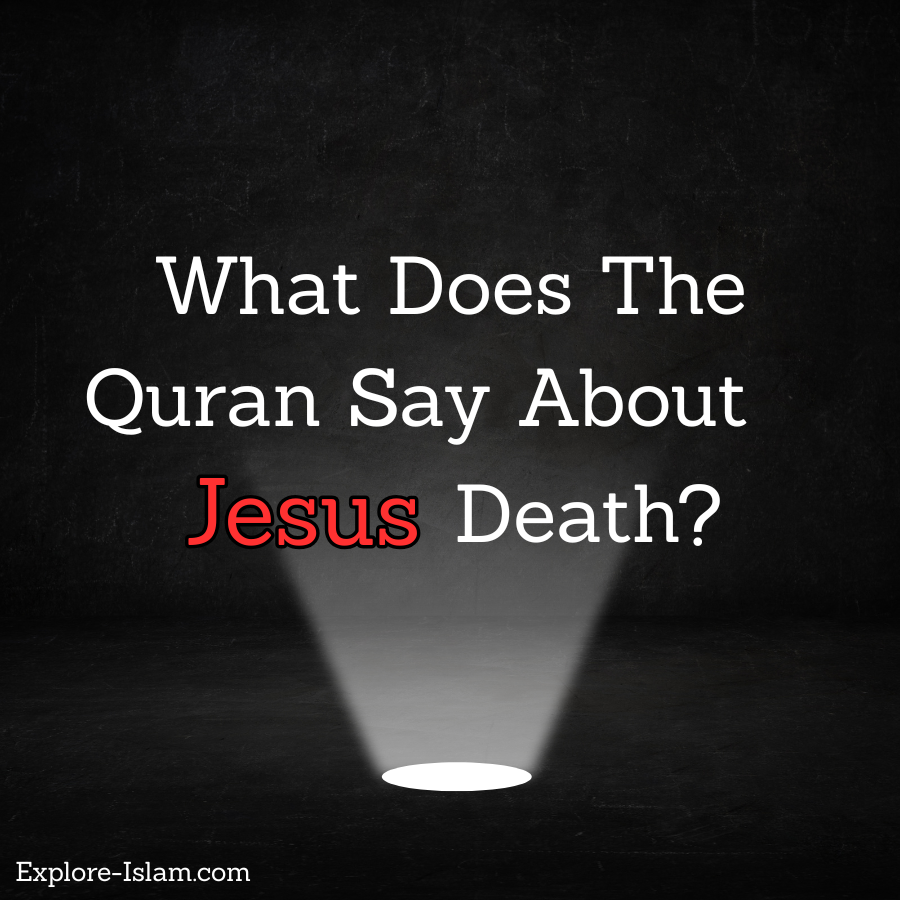what does the quran say about jesus death900