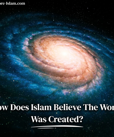 how does islam believe the world was created