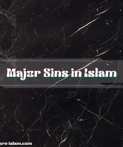 major sins in islam