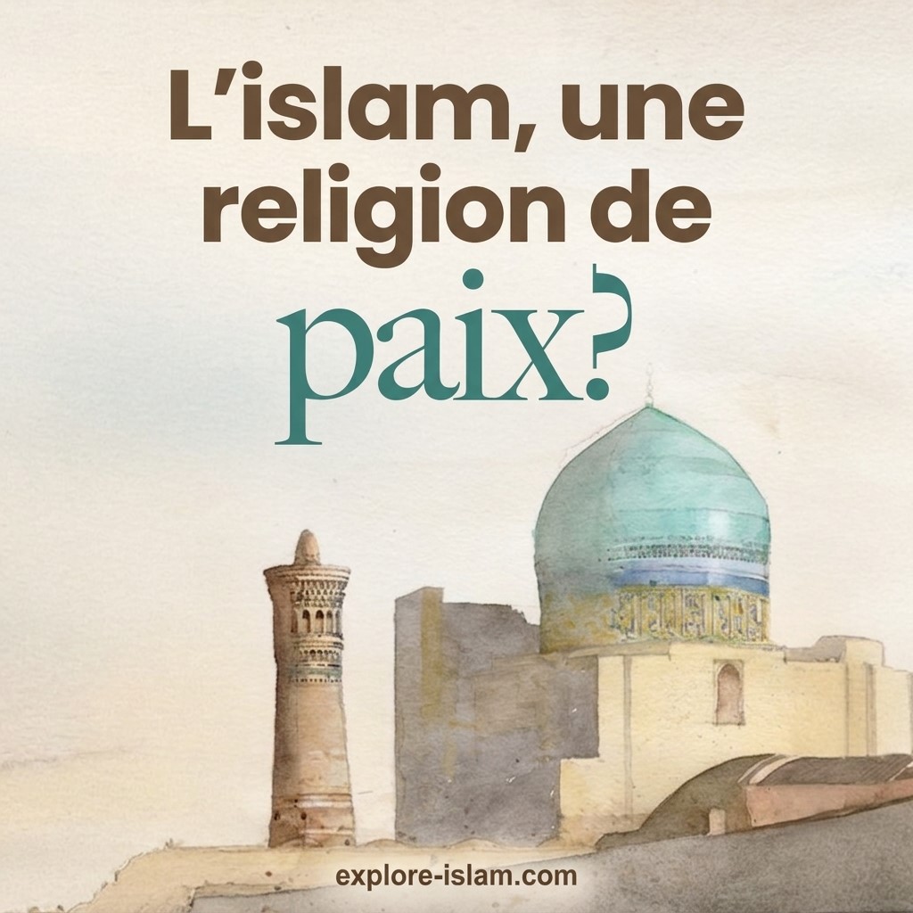 L'islam, une religion de paix