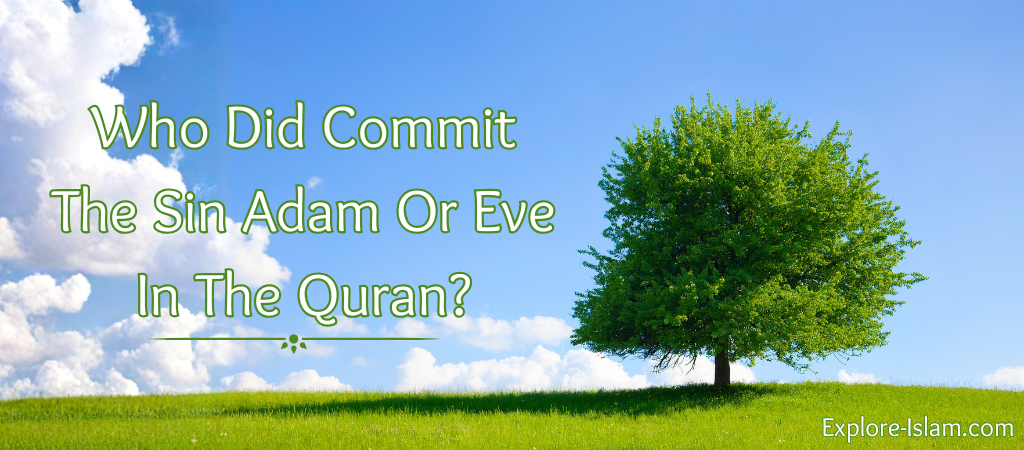 Who Did Commit the Sin Adam or Eve in The Quran?