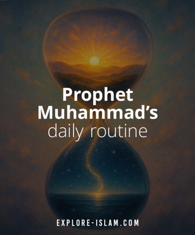 Prophet Muhammad's daily routine