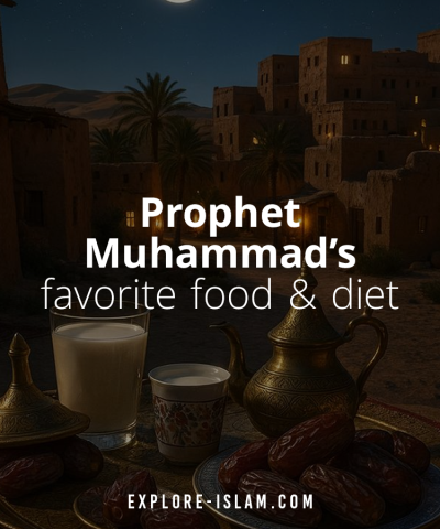 Prophet Muhammad's favorite food and diet