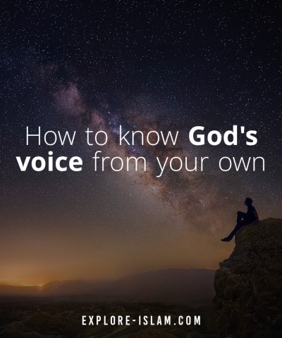 how to know God's voice from your own