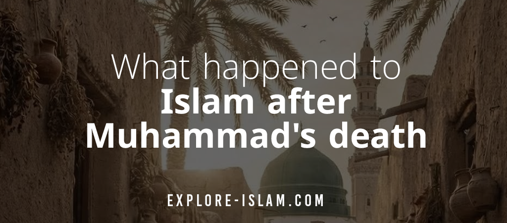 what happened to islam after muhammad's death