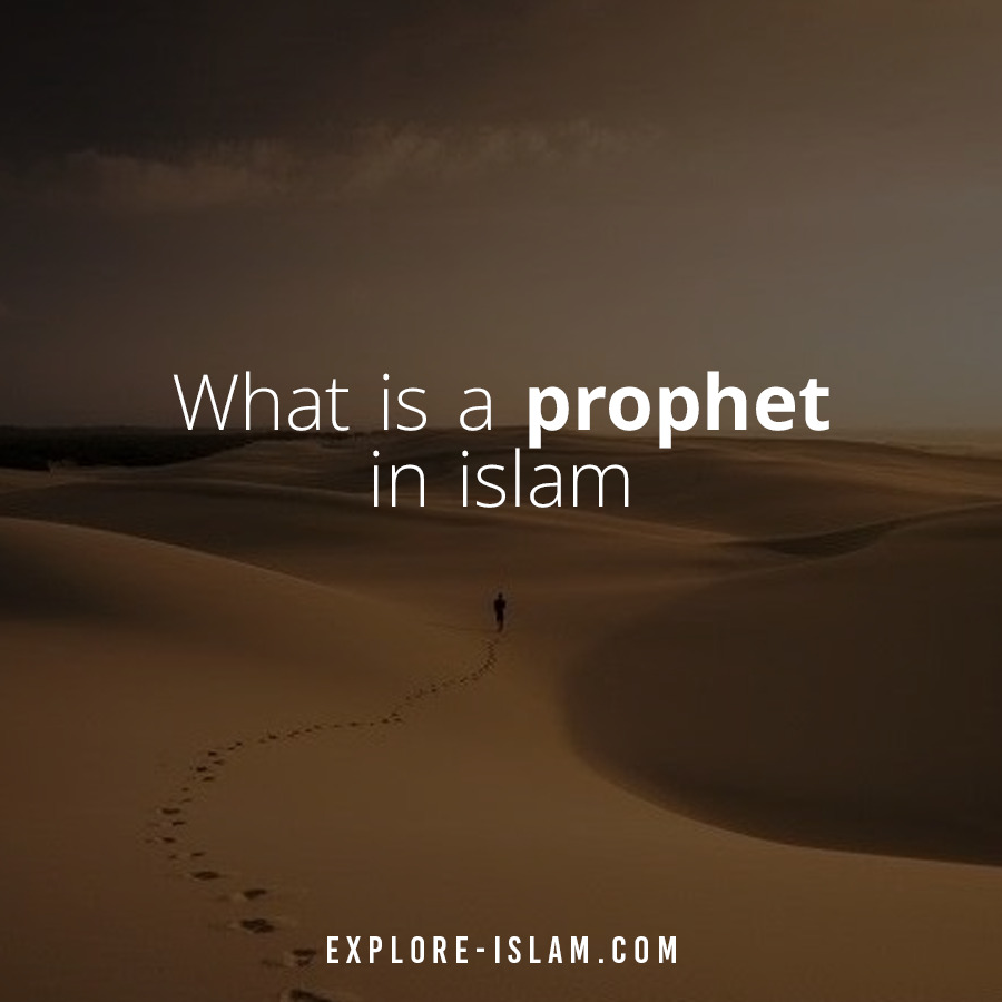 what is a prophet in islam